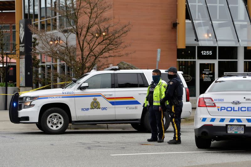 Multiple people stabbed at a library in North Vancouver