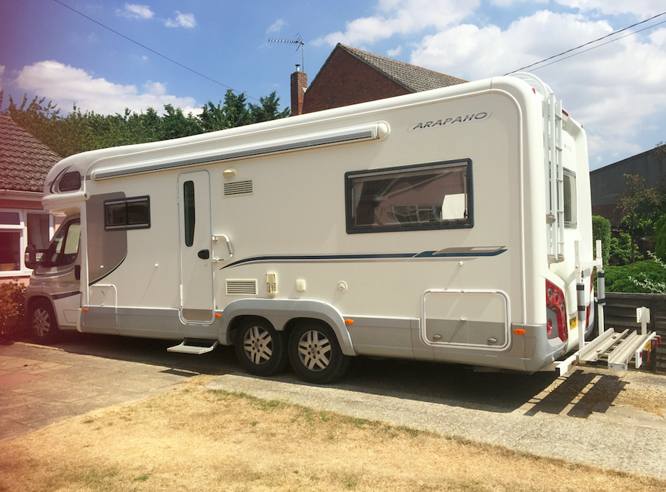 <em>The family had spent two weeks touring France in their luxury motorhome (SWNS)</em>