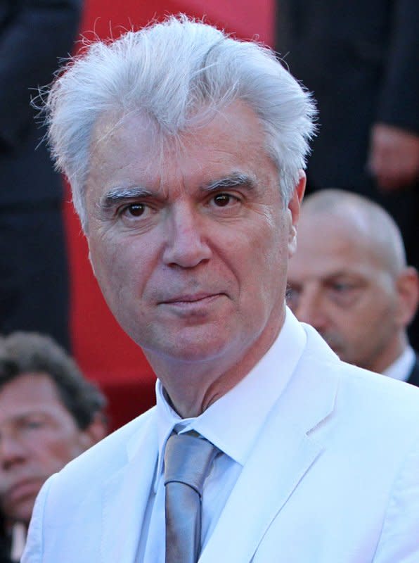 David Byrne is set to reunite with his former Talking Heads bandmates at the Toronto International Film Festival next month. File Photo by David Silpa/UPI