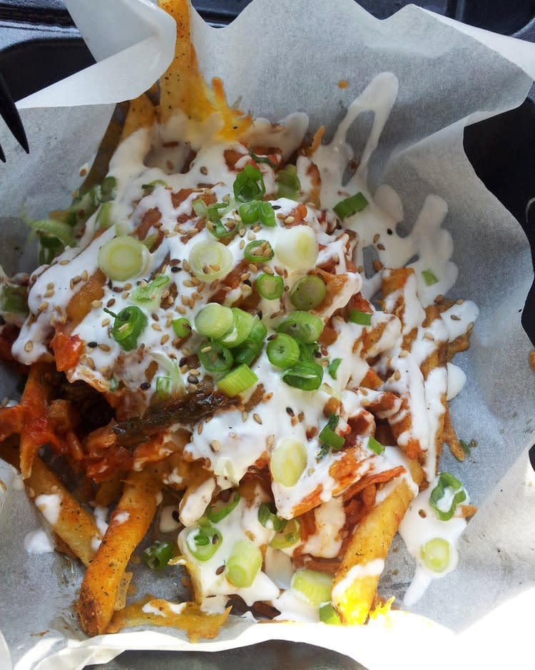 Kimchi Fries at Del Seoul in Chicago