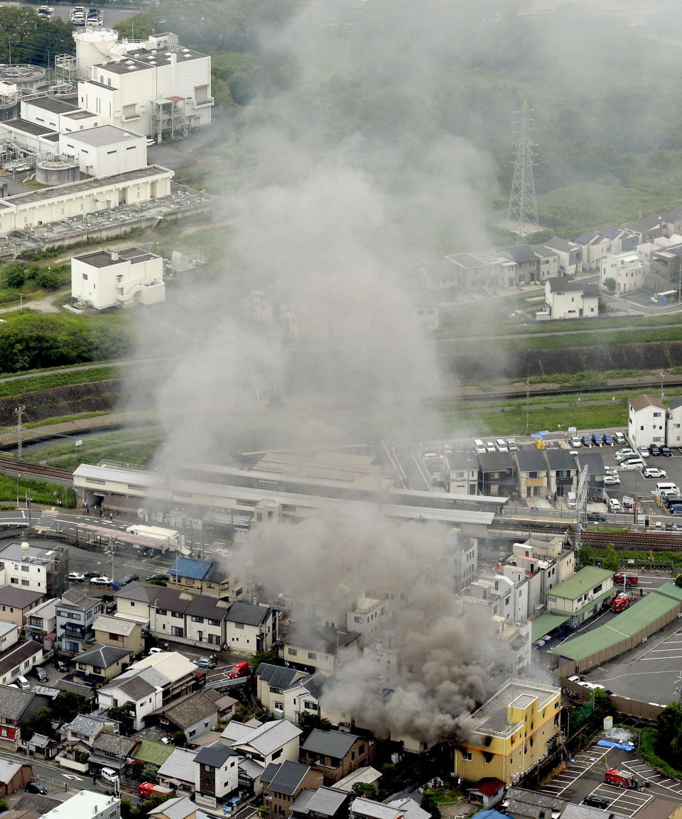 Attack on Kyoto Animation in Japan