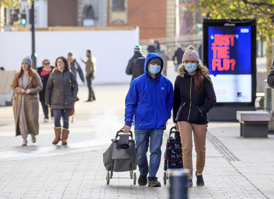 The scene in Hull as England continues a four week national lockdown to curb the spread of coronavirus.