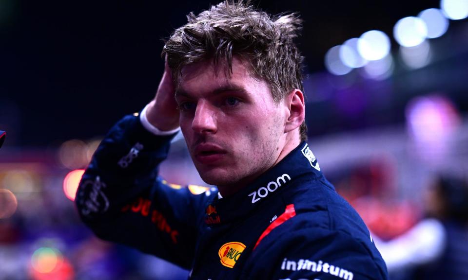 <span>Max Verstappen says it is very important to him that Helmut Marko stays with Red Bull.</span><span>Photograph: Mario Renzi/Formula 1/Getty Images</span>