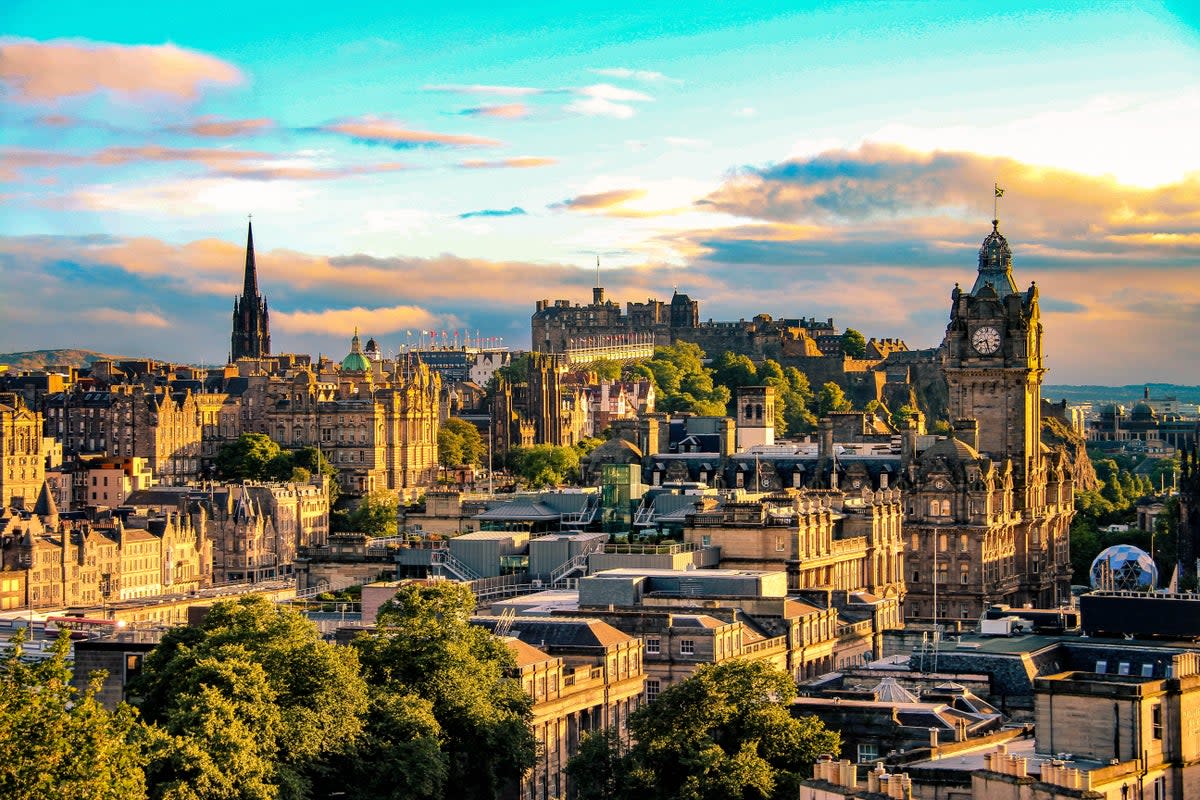 Take in the stunning Edinburgh skyline from Carlton Hill (Getty Images/iStockphoto)