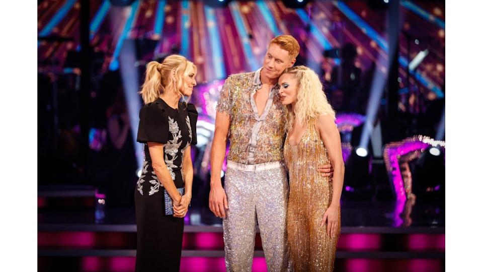 Strictly Come Dancing's Tess Daly, Tom Dean MBE & Nadiya Bychkova