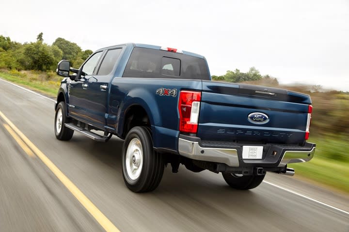 2017 Ford F-250 Lariat rear quarter left photo