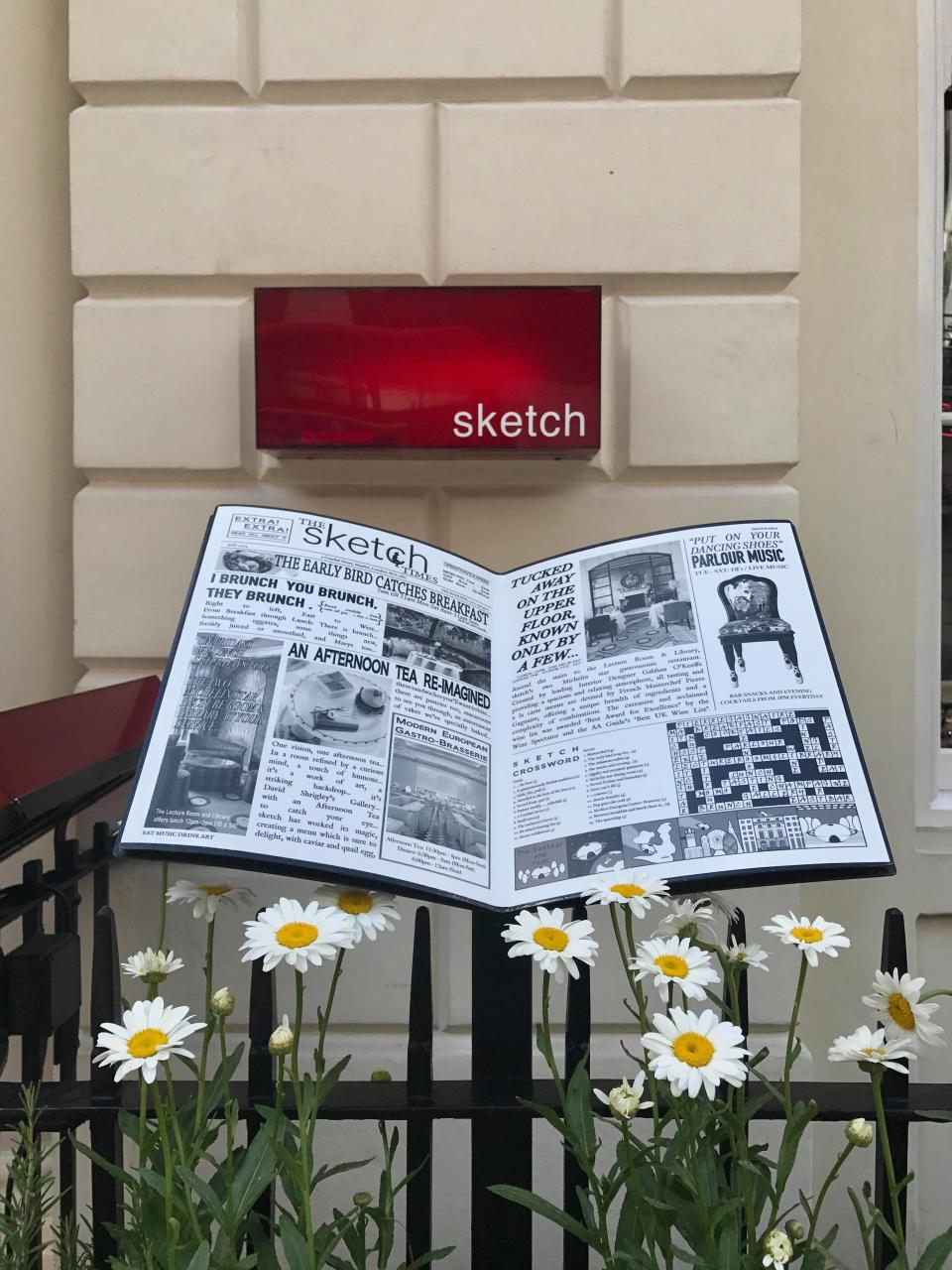 The whimsical world of Sketch is set out over a sprawling Georgian townhouse in London’s Mayfair. Photo: Yahoo Australia