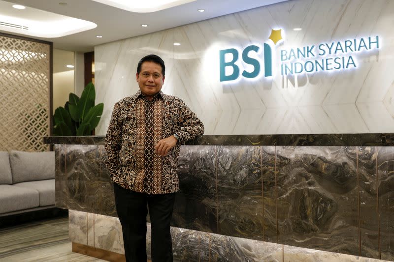 FILE PHOTO: Bank Syariah Indonesia's President Director Hery Gunardi