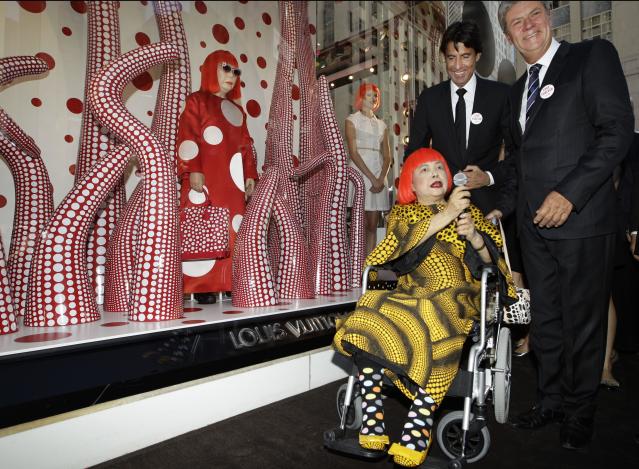 AP Interview: Artist Kusama sees the world in dots