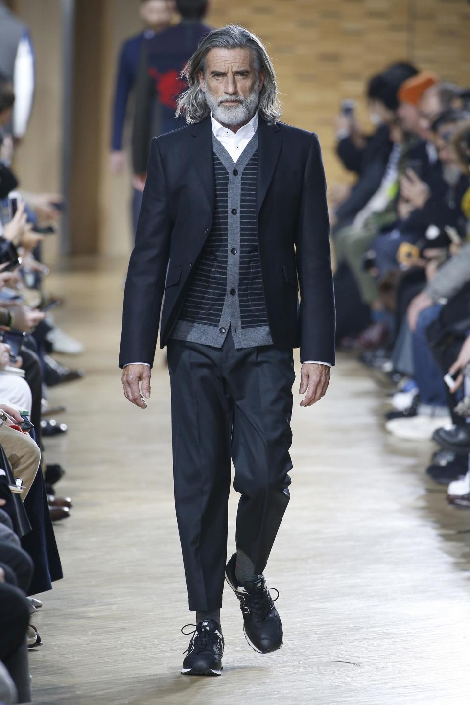 <h1 class="title">Junya Watanabe Men : Runway - Paris Fashion Week - Menswear F/W 2019-2020</h1><cite class="credit">Estrop/Getty Images</cite>