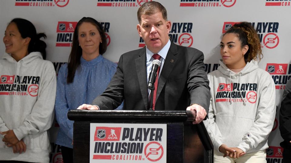 It's a new era for the NHLPA under Marty Walsh. (Photo by Brian Babineau/NHLI via Getty Images)