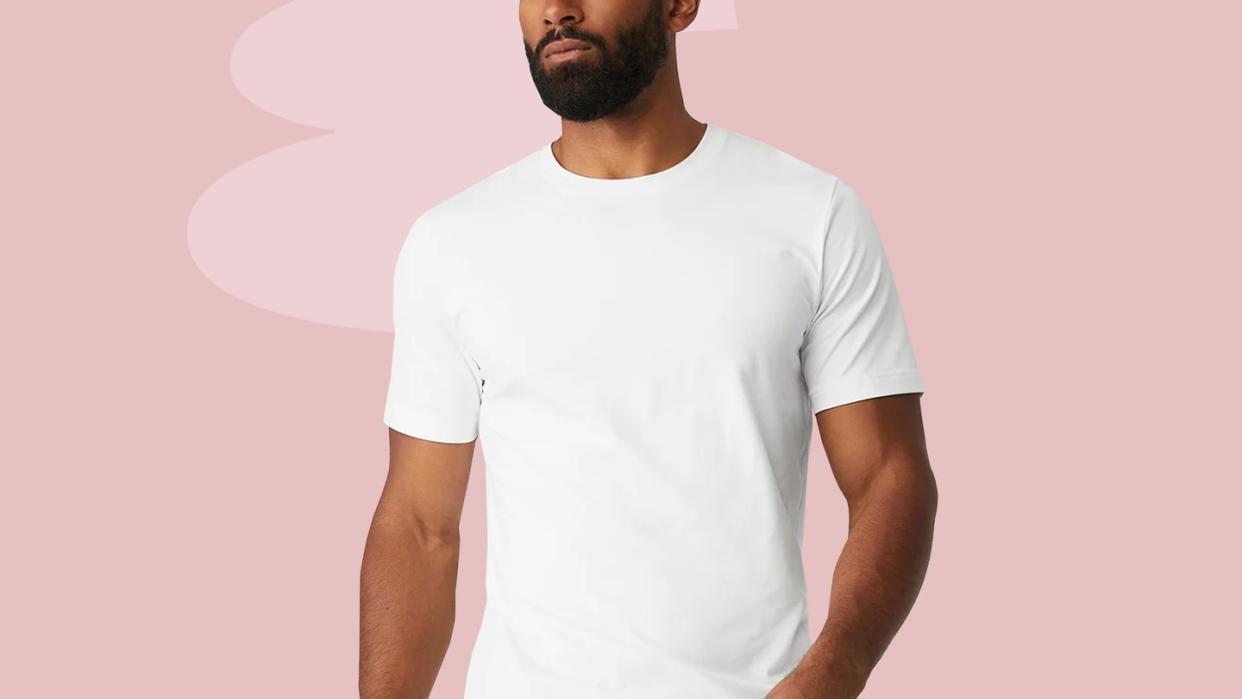 best white t shirts for men 2024