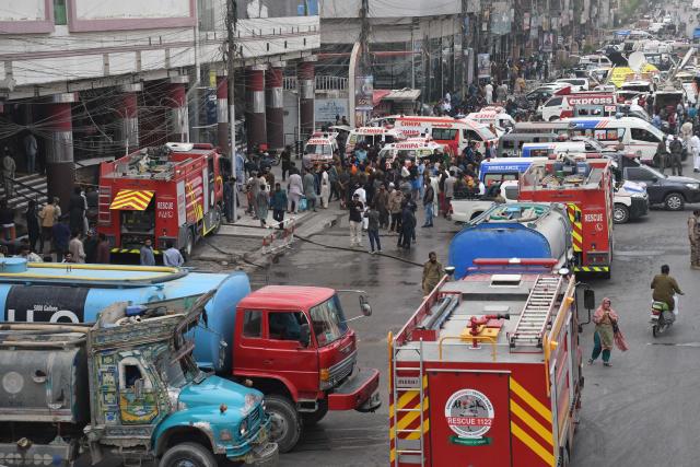 The world in brief: Karachi high-rise fire kills 10, injures 22