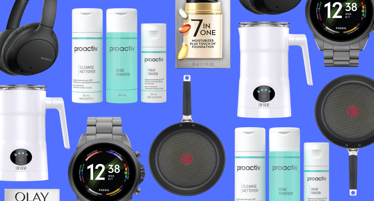 amazon canada, proactiv skincare, sony headphones, white milk frother, smartwatch, early amazon prime day deals in canada