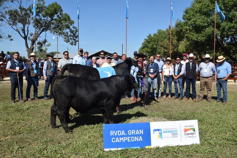 La cabaña de Intra también fue premiada con el Reservado de Gran Campeón Hembra