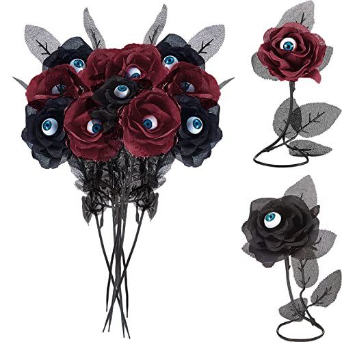 9) Faux Roses With Eyeballs