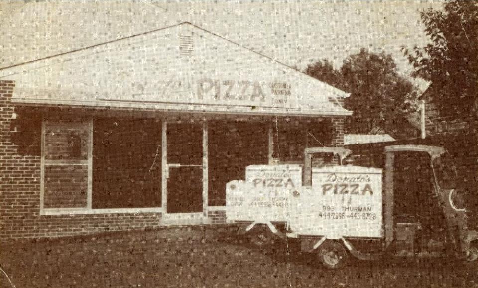 For its 60th anniversary in May, Donatos celebrated a grand re-opening of its original location at 1000 Thurman Ave. on the South Side. Jim Grote was a sophomore in college when he started; the company now has 177 restaurants.