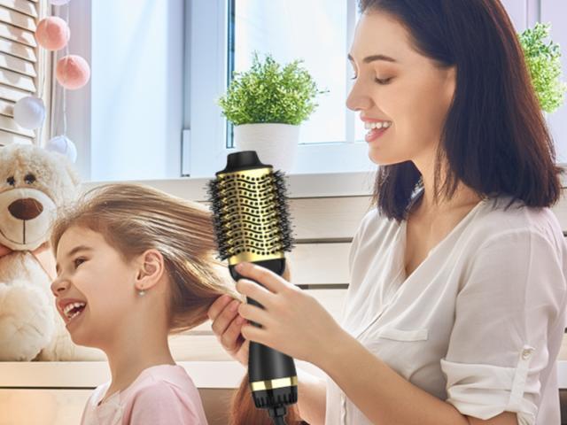 This cult-favorite hot hairbrush brings 'instant results' — and