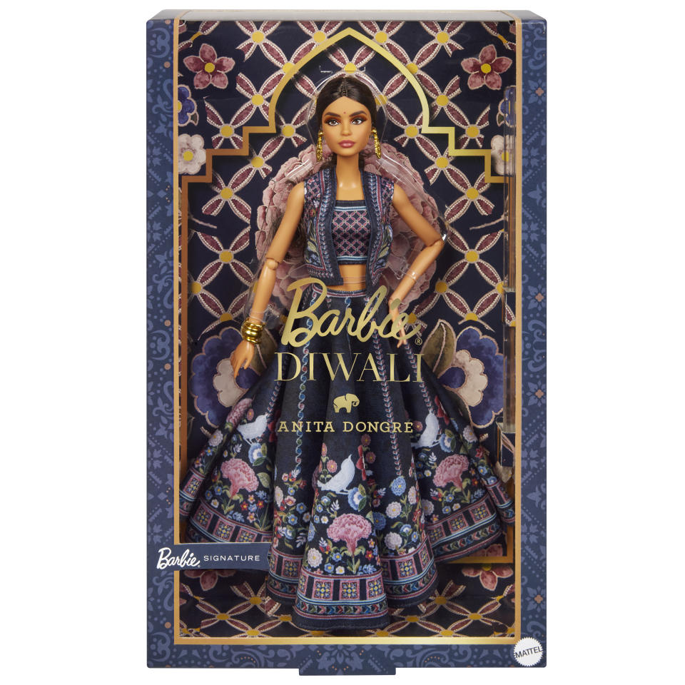 Anita Dongre’s Diwali Barbie doll.