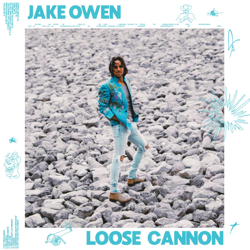 Jake Owen's Loose Cannon album cover.