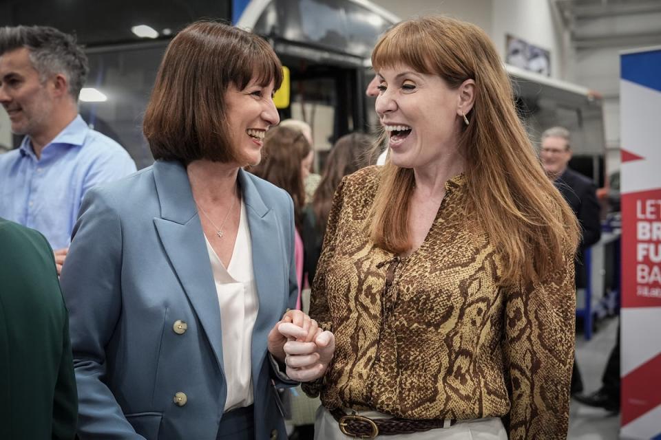 Rachel Reeves and Angela Rayner (Getty Images)