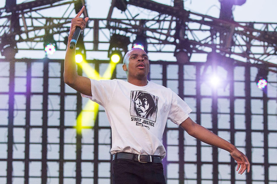 Vince Staples performs at the Sasquatch Music Festival at Gorge Amphitheatre on May 27, 2016 in George, Washington. (Photo: Suzi Pratt/WireImage)