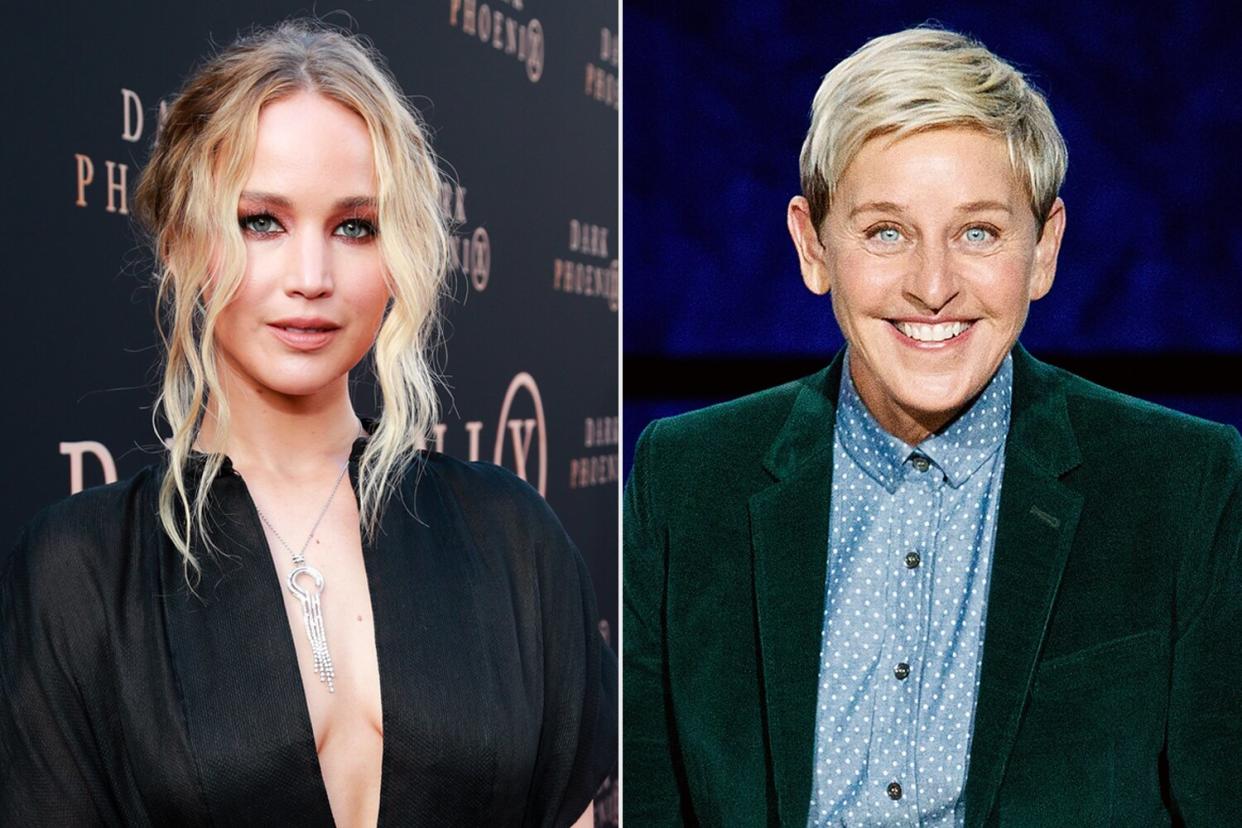 Jennifer Lawrence; Ellen DeGeneres