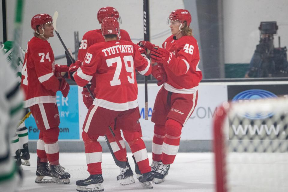 Detroit Red Wings prospect Kirill Tyutyayev