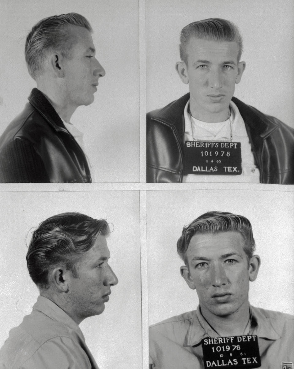 two different mug shots of Richard B. Speck