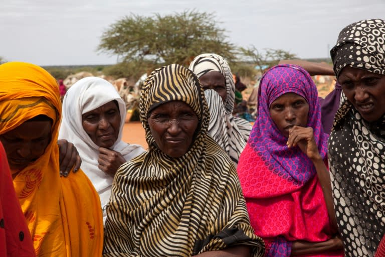 In the drought ravaged Ethiopian town of Warder, the hundreds of displaced families crowding a ramshackle camp say handouts of rice and sugar are becoming less frequent