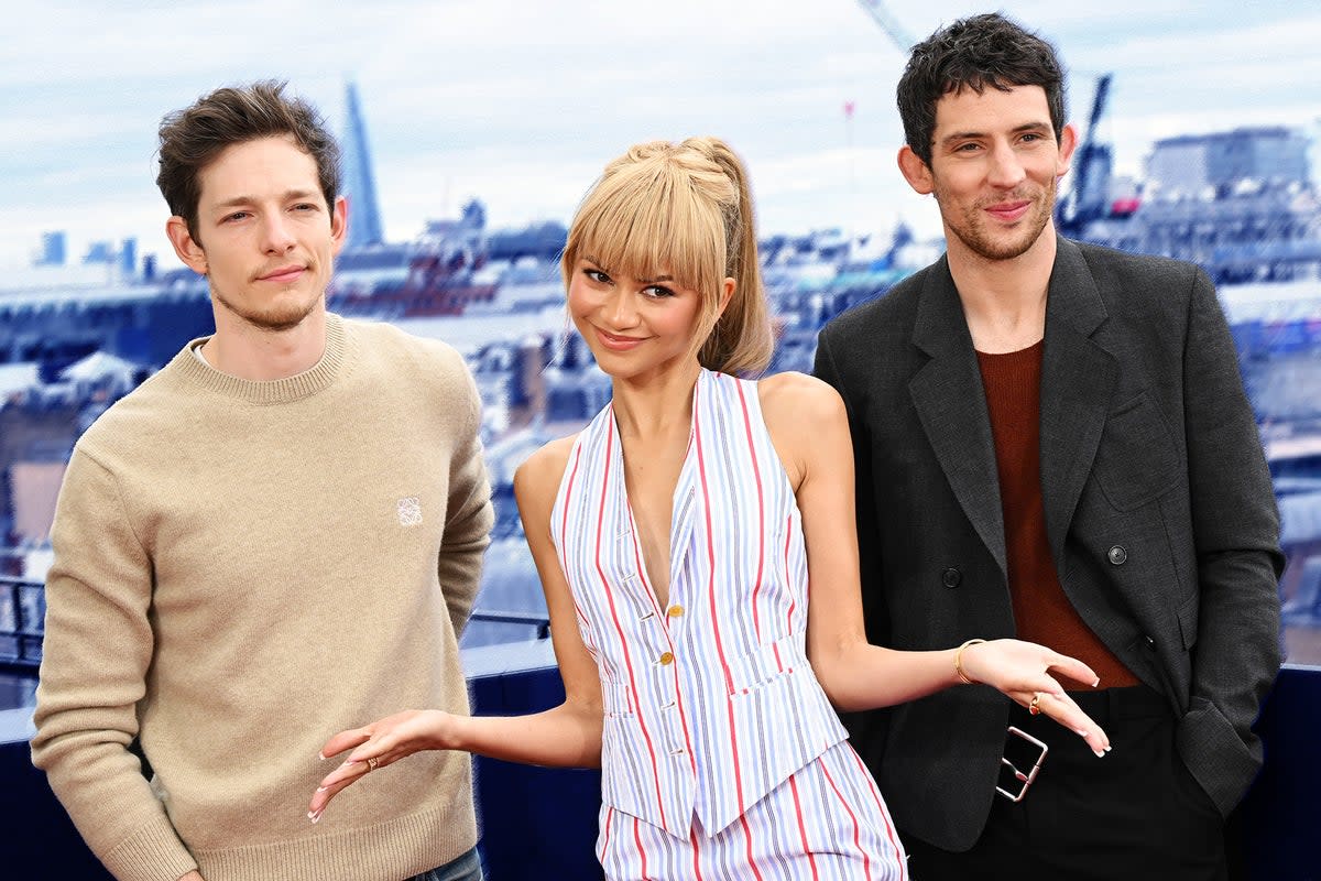 Mike Faist, Zendaya and Josh O’Connor star in new film ‘Challengers’  (Jeff Spicer/Getty)