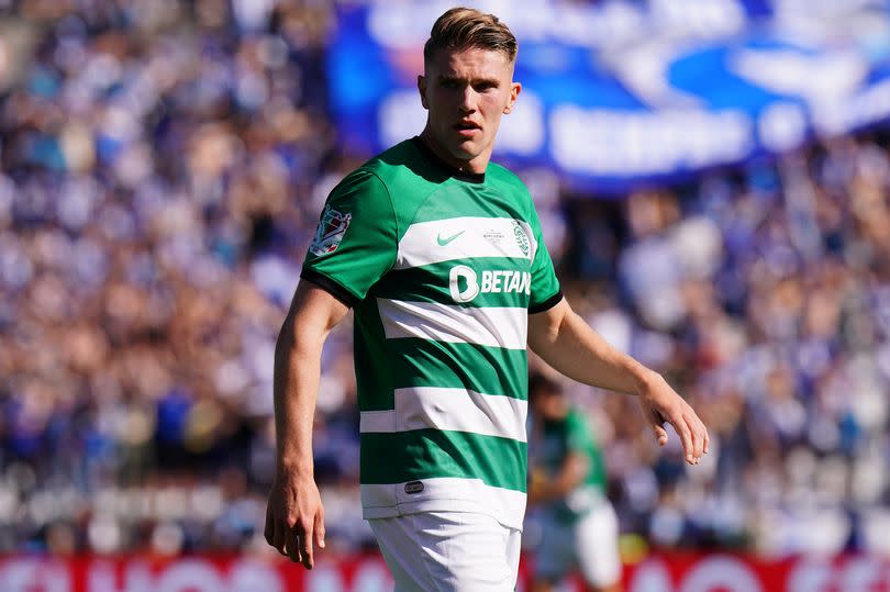 Sporting Lisbon striker Viktor Gyokeres