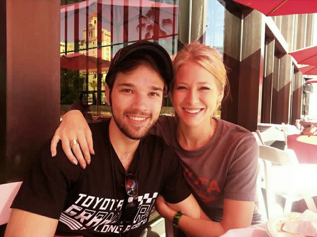 <p>London Kress Instagram</p> Nathan Kress and London Elise Kress