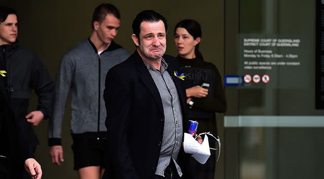 Cory Ryther outside court on Monday. Source: AAP