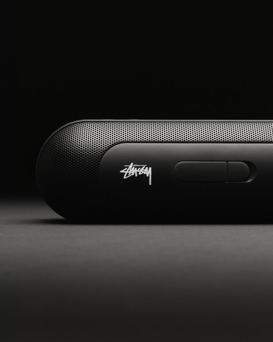 Stüssy and Beats by Dr. Dre’s Beats Pill+ speaker.