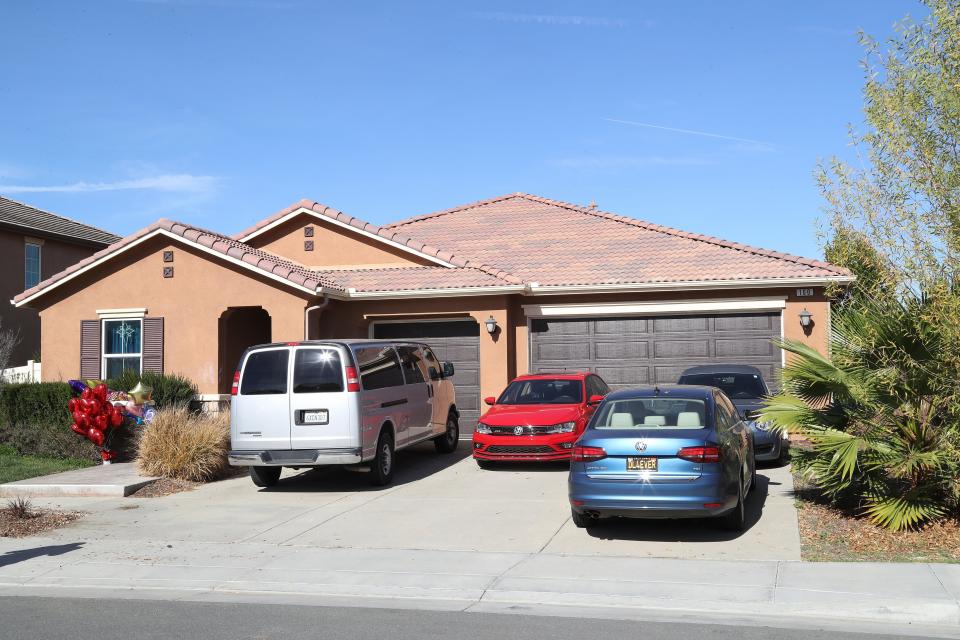 The home where 13 malnourished children allegedly chained by their parents were found in Perris, California, US. Source: Getty/file