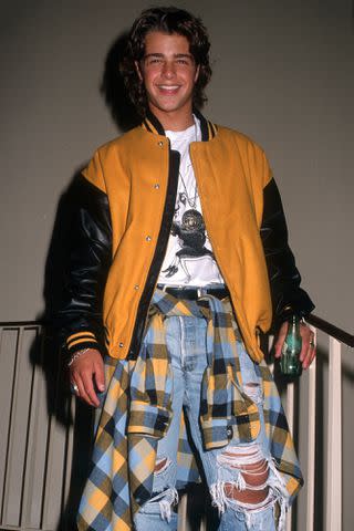 <p>Ron Galella, Ltd./Ron Galella Collection via Getty</p> Joey Lawrence in 1992