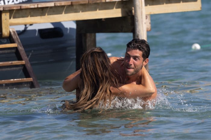 Sergi Roberto y Coral Simanovich en Ibiza