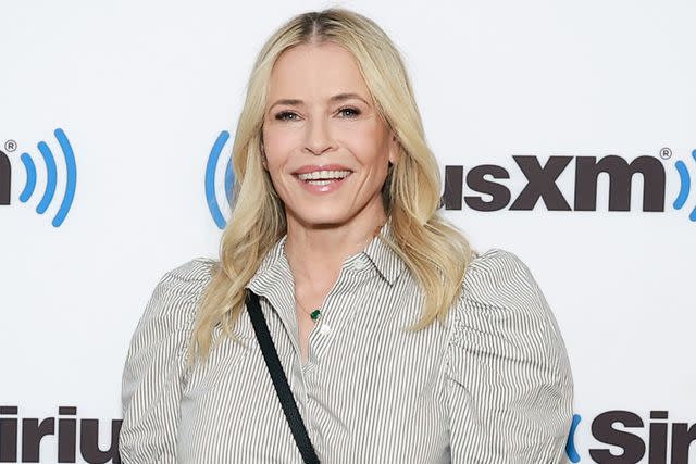 <p>Jason Mendez/Getty Images</p> Chelsea Handler visits SiriusXM Studios on June 07, 2023