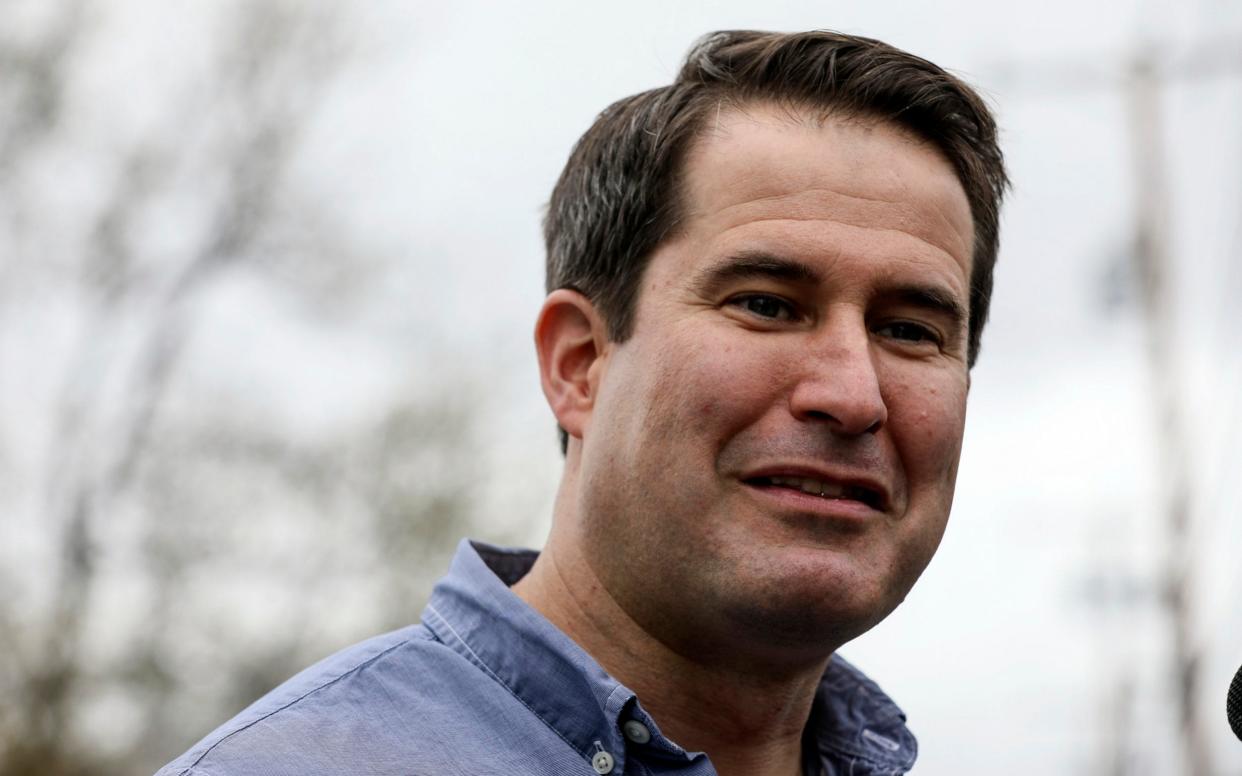 Seth Moulton, the Democratic candidate who spoke out about suffering from PTSD - FR62846 AP