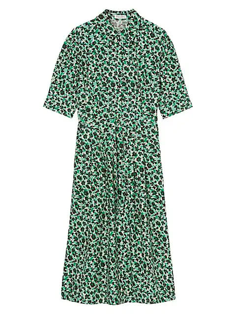 Marc O'Polo Printed Paper-Touch Organic Cotton Shirtdress. Image via The Bay.