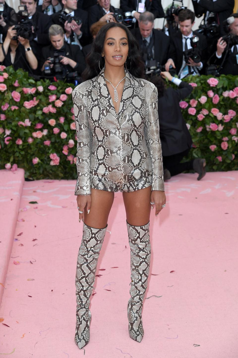 Solange at the Met Gala in 2019.