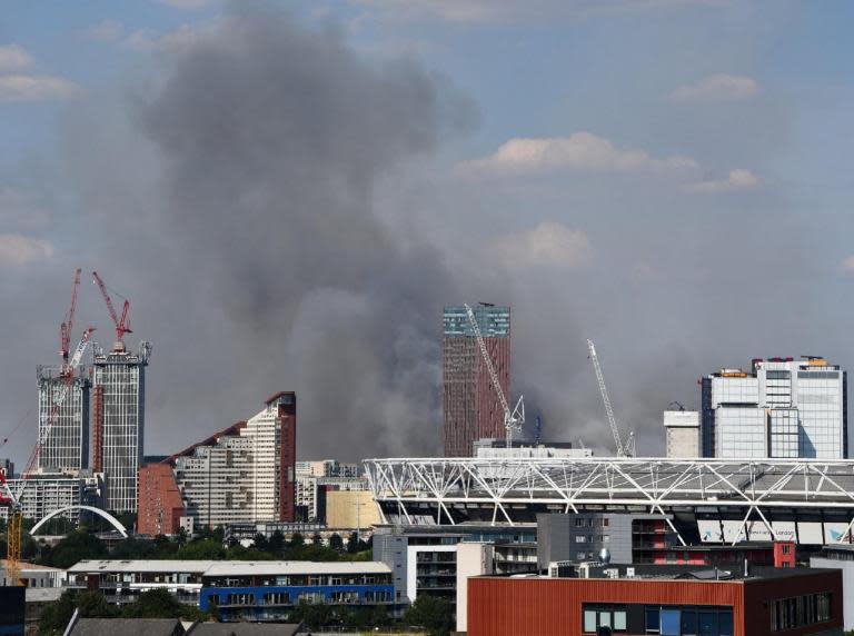 Wanstead Flats fire: More than 200 firefighters tackle major grass fire near Stratford