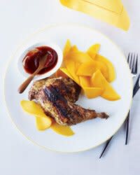 Yucatán Chicken with Orange-Guajillo Glaze