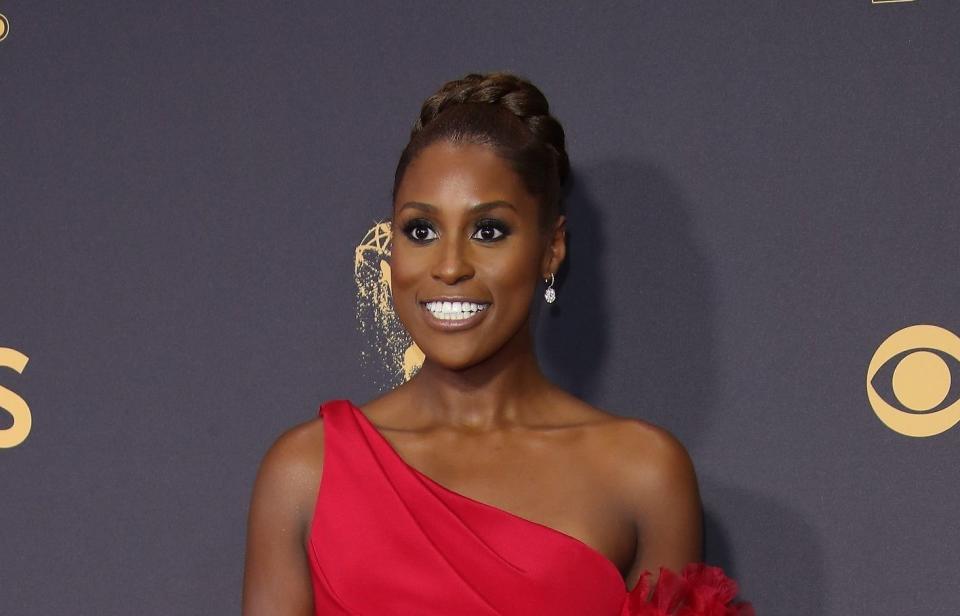 Issa Rae arrives at the 69th Annual Primetime Emmy Awards at Microsoft Theater on September 17, 2017 in Los Angeles, California. (Photo: Dan MacMedan via Getty Images)