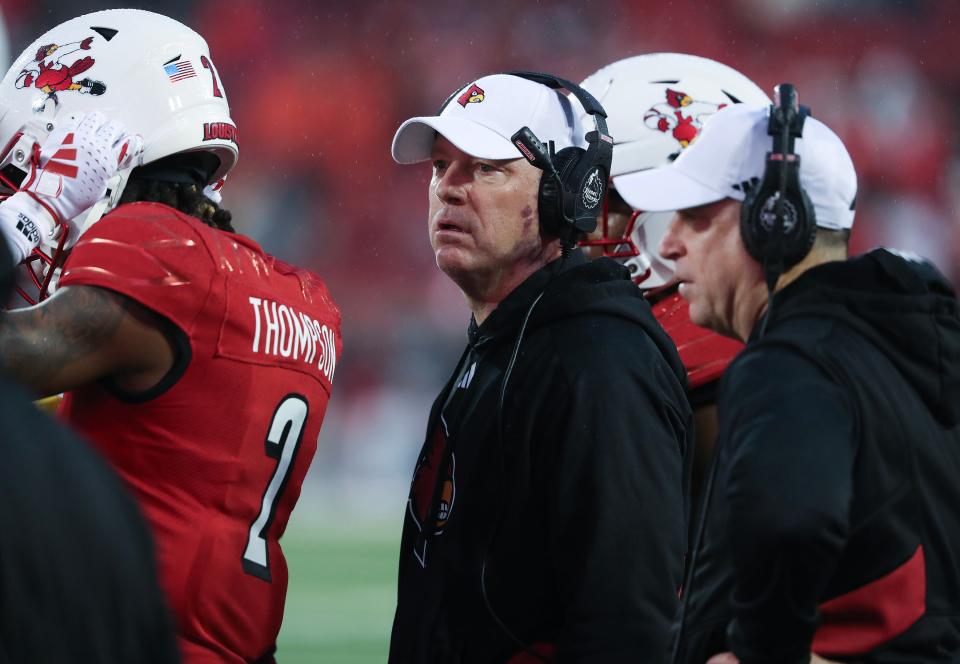 Jeff Brohm is 4-0 at L&N Stadium as U of L's coach.