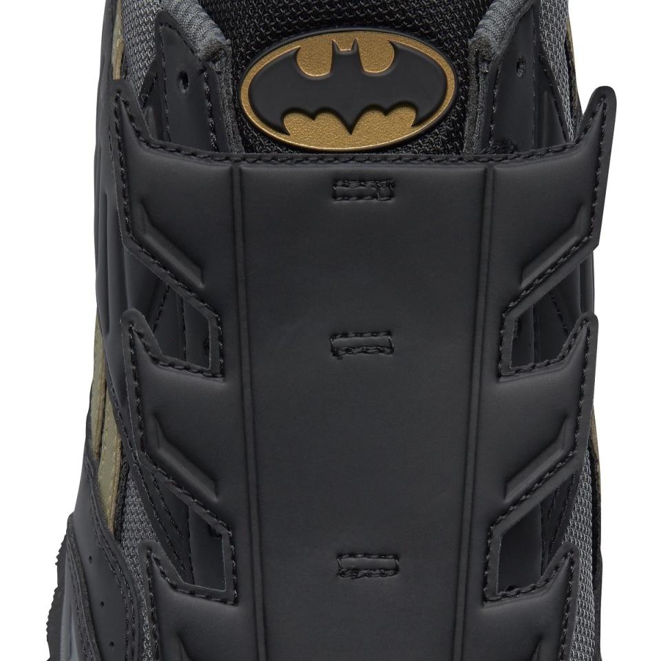 Batman Reebok shoe above view