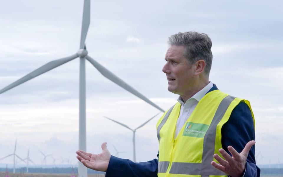 Sir Keir Starmer made the remarks on a visit to Scotland - Andrew Milligan/PA Wire