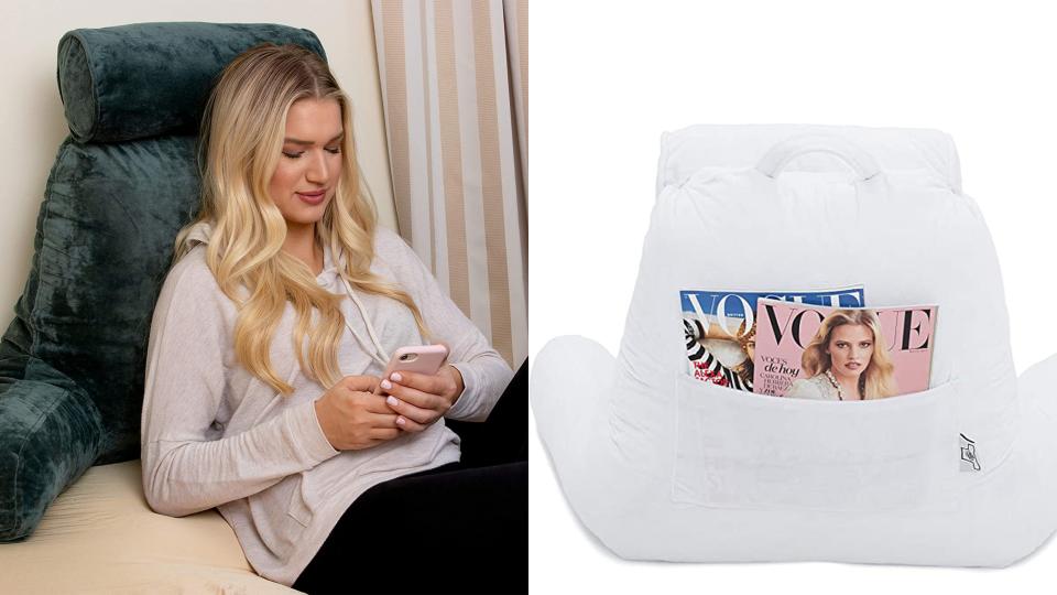 Best gifts for book lovers: Reading pillow