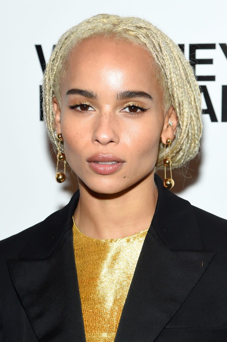 Zoë Kravitz advocates for Hollywood to be more educated and inclusive for women of color. (Photo by Getty Images)